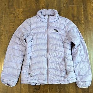 Patagonia Girls 12 Lavender Puffer